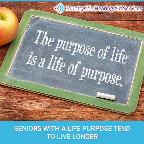 Seniors With A Life Purpose Tend To Live Longer